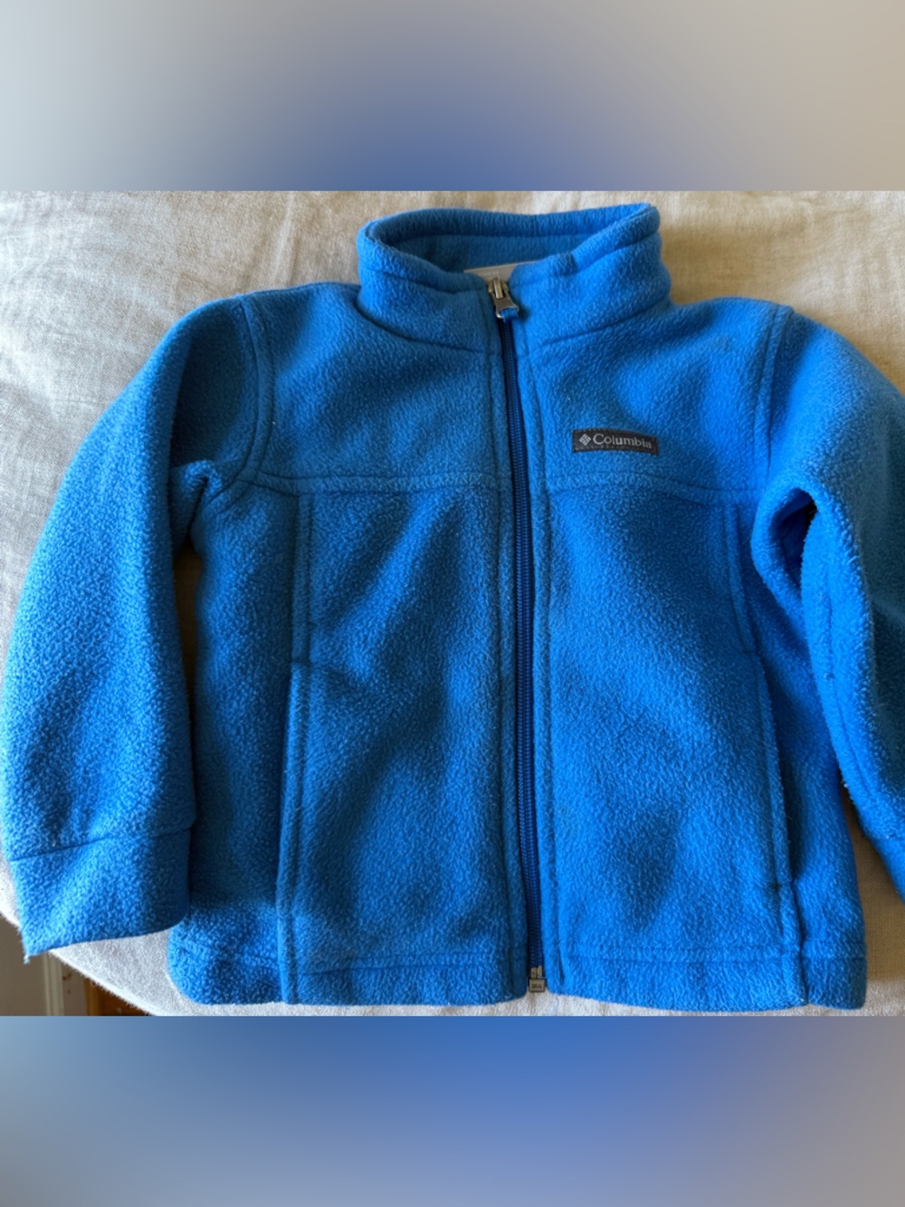 Columbia 2T full-zip Bright Blue Fleece Jacket